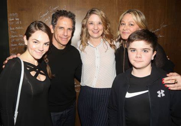 Quinlin Stiller, Ben Stiller and Timothee Chalamet attend Toronto