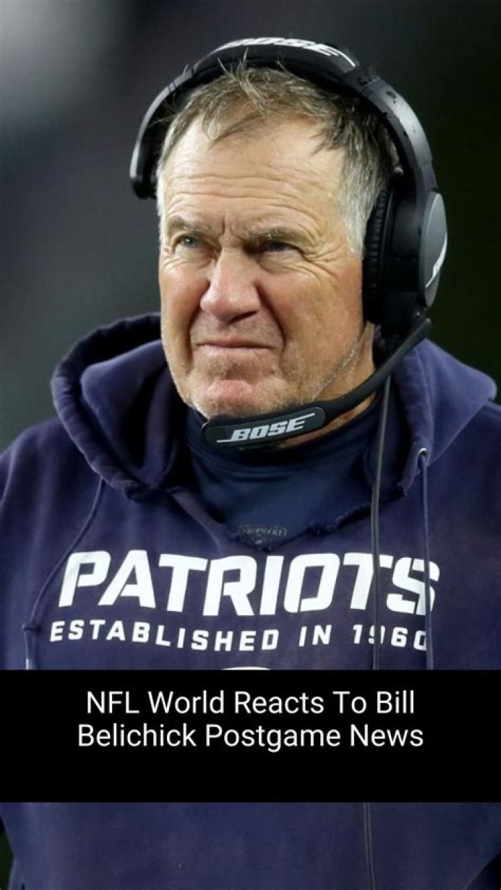 reacts to Bill Belichick's romantic photos with girlfriend