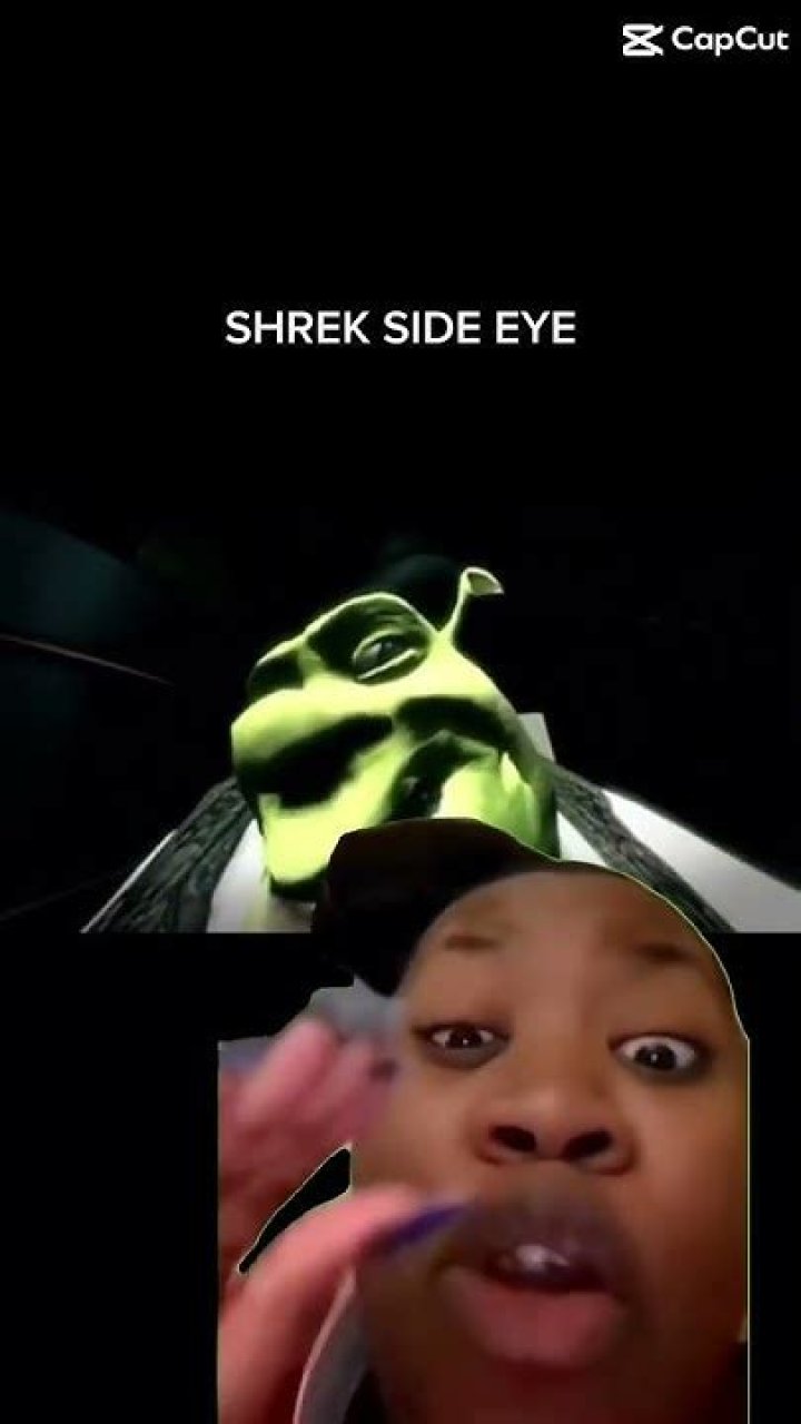 shrek side eye YouTube