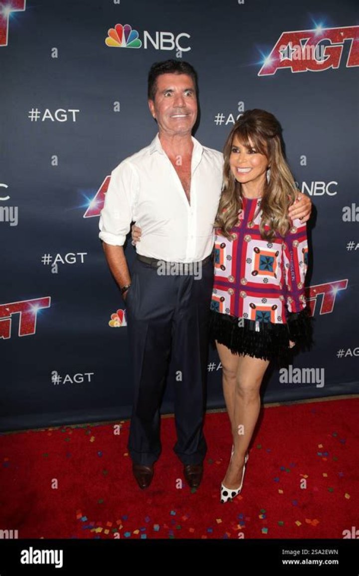 Simon Cowell And Paula Abdul