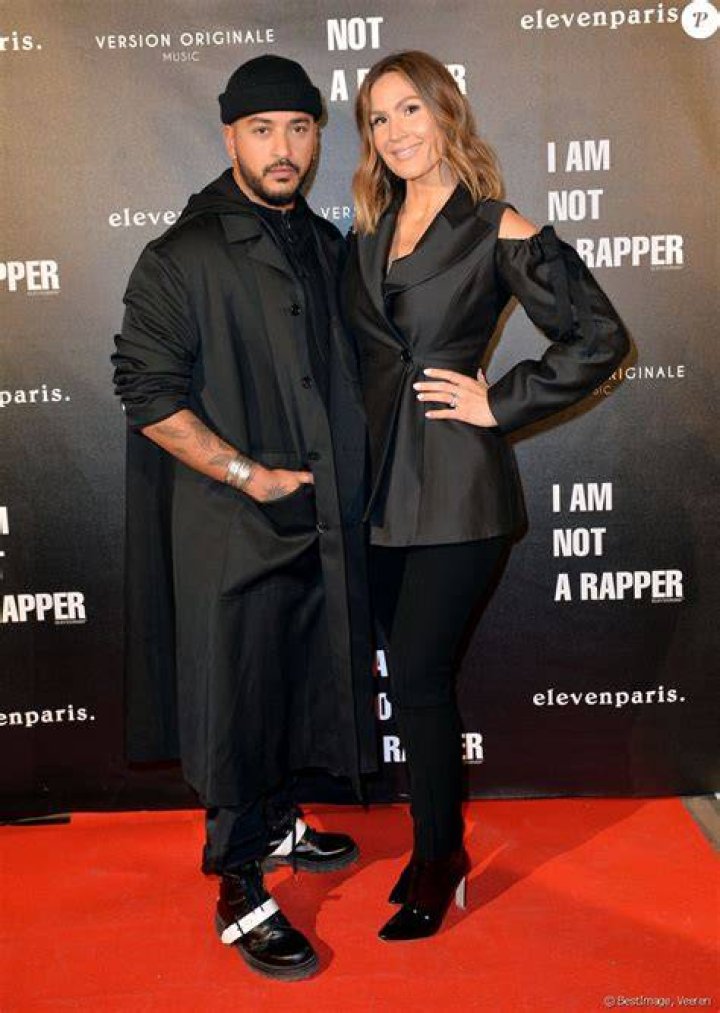 Slimane (Slimane Nebchi) et Vitaa lors de la soir&eacute;e de lancement de la