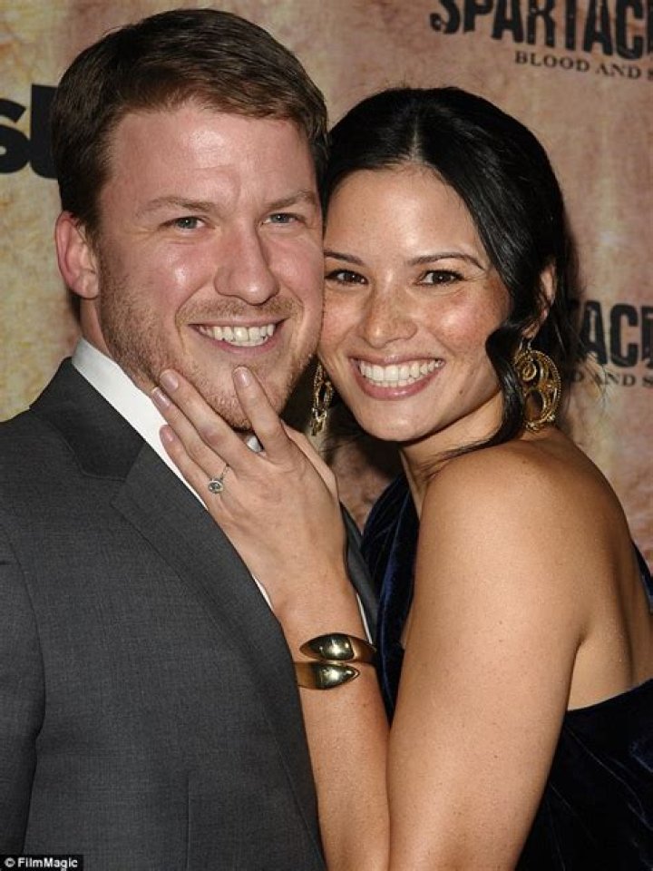 Spartacus star Katrina Law swaps her gladiator armour for a stunning