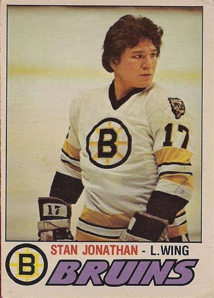 Stan Jonathan Spark Plug Of The Late '70's Boston Bruins