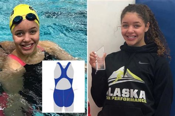 Swimmer, 17, disqualified for showing too much of her bum after