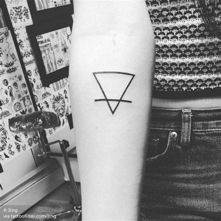 Tattoo Upside Down Triangle Tattoo World