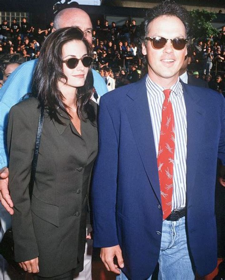 TBT Courteney Cox and Michael Keaton InStyle
