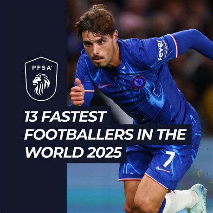 The 10 fastest players in the World, according to FIFA