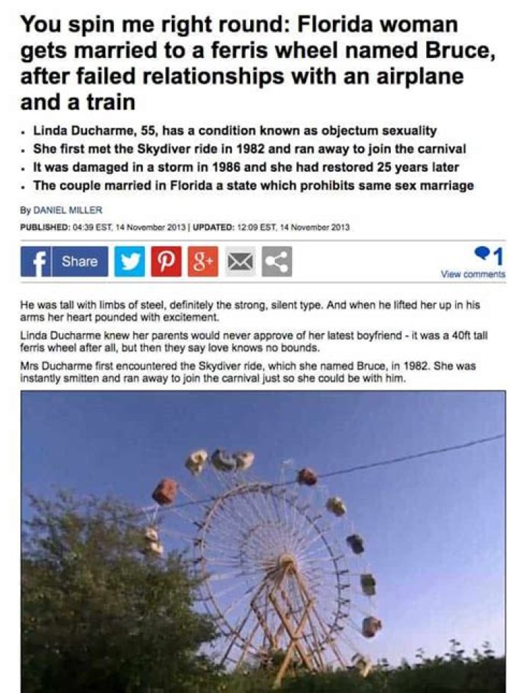 The 50 Most Insane Florida News Headlines Of All Time