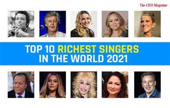 Top 10 Richest Singers in the World All Top Everything