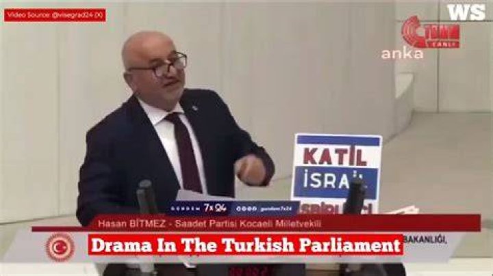 Turkish MP Who Had Heart Attack During AntiIsrael Speech Dies in