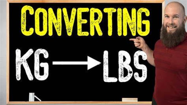 Understanding The Conversion: 59 Kg Into Lbs
