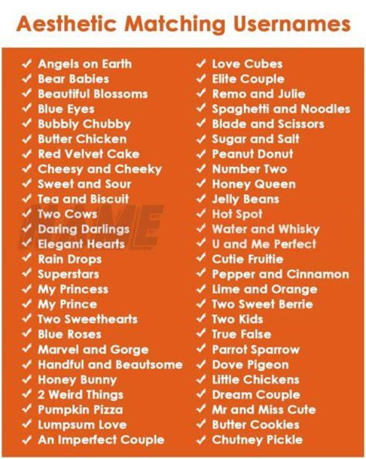 Username Ideas For Couples Food Instagram Names 600 Creative Food