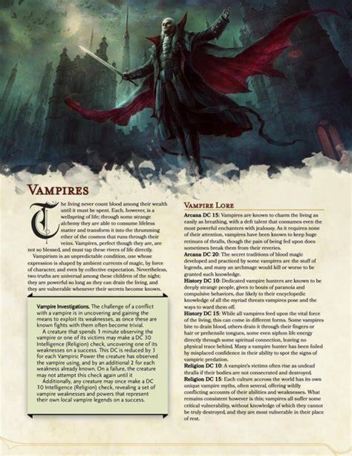 Vampire Weaknesses by Vachvell on DeviantArt