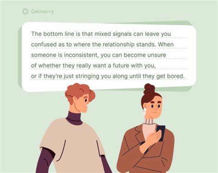 What do mixed signals mean? [Video] Mixed signals, Relationship
