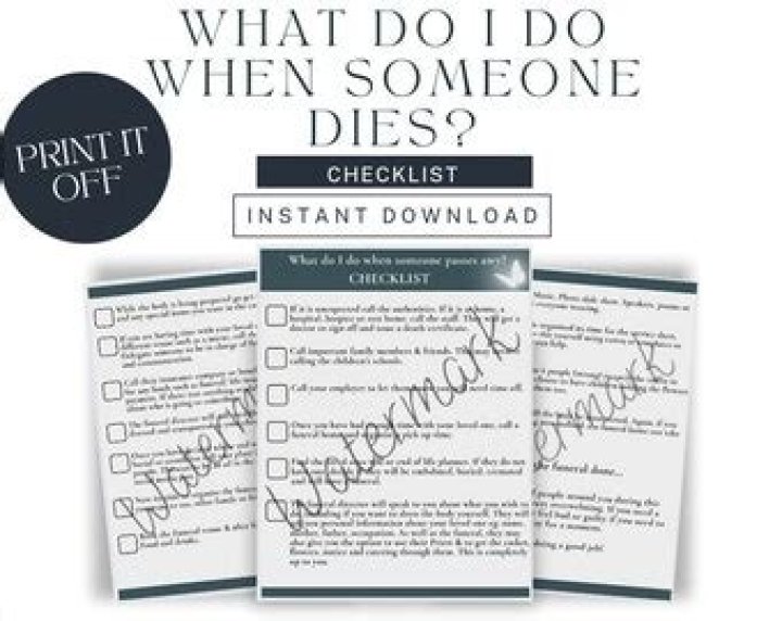What to Do When Someone Dies Hoyt & Bryan, LLC