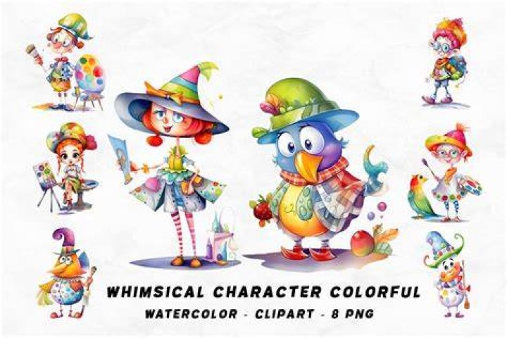 Whimsical characters Character, Whimsical, Art toy