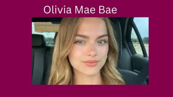 Who is Olivia Mae Bae? Everything To Know About The OnlyFans' Star
