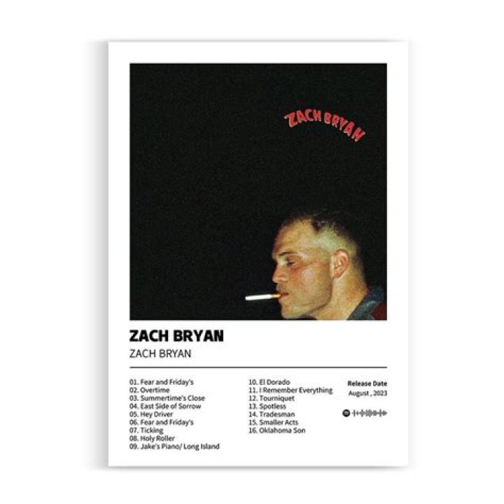 Zach Bryan Zach Bryan Tracklist and Review Holler